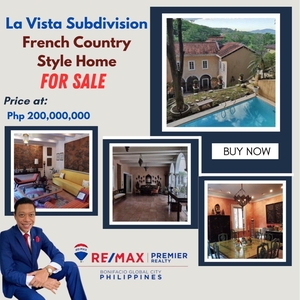 La Vista Subdivision French Country Style Home for Sale on Carousell