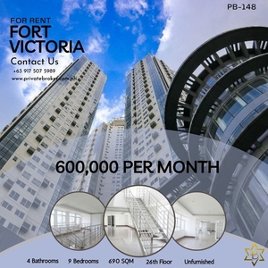 Loft - Penthouse For Lease @Fort Victoria BGC on Carousell