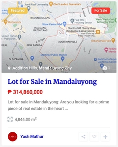 Lot for Sale in Mandaluyong on Carousell