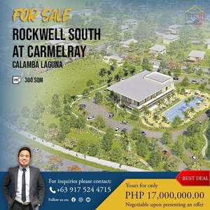 Lot for Sale in Rockwell South at Carmelray at Calamba Laguna on Carousell