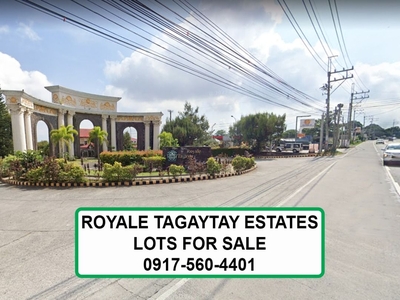 Lots for Sale in Royale Tagaytay Estates at 11k/sqm on Carousell