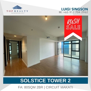 LOWEST IN THE MARKET 2BR UNIT WITH BALCONY AND PARKING FOR SALE IN SOLSTICE TOWER 2 CIRCUIT MAKATI on Carousell