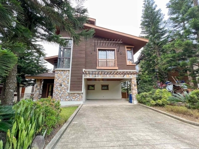 Modern Log Cabin House for Sale in Tagaytay Highlands on Carousell