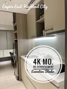 NO DOWNPAYMENT‼️ 4K Mo. Studio Rent to Own Pasig Mandaluyong Condo nr Ortigas Manila Empire East Highland city Manila BGC on Carousell