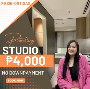 NO DOWPAYMENT 4K Mo. Studio Preselling Rent to Own Pasig Cainta Condo in Mandaluyong Ortigas Manila Empire East Highland City Antipolo Marikina on Carousell