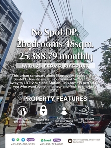 NO DP 2BR CONDO FOR SALE IN NEW MANILA TURN OVER DATE FIRST QUARTER 2024 on Carousell