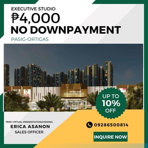 NO DP 4K Mo. Studio PRESELLING Rent to Own Pasig Condo in Mandaluyong Ortigas QC Empire East Highland City Manila BGc Mrt on Carousell
