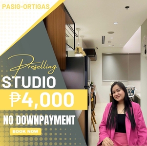 NO DP 4K mo. Studio Rent to Own Pasig Condo in Mandaluyong Ortigas Manila BGC Empire East Highland City on Carousell