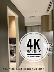 NO DP 4K mo. Studio Rent to Own Pasig Condo in Mandaluyong Ortigas QC Empire East Highland City nr Manila Lrt on Carousell