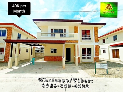Olivia 2 Carport House and lot for sale in Pampanga Rent to own on Carousell
