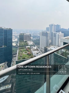 One Uptown Residences 2BR for sale (105.40 sqm) on Carousell
