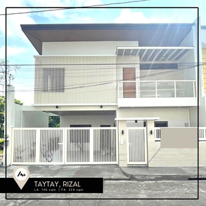 PA 4BR Modern House&Lot for Sale in Taytay Rizal near C6