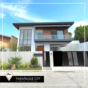 PA 4BR Modern Minimalist House & Lot w/ High Ceiling for Sale in Parañaque City compare Greenwoods Filinvest East Homes Havila Merville Park Alabang Hills Hillsborough on Carousell