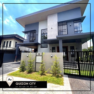 PA 5BR Spacious Contemporary House & Lot for Sale in Novaliches Quezon City near Neopolitan Casa Milan Mindanao Ave Ayala Fairview Terraces FEU Hospital compare Brittany Filinvest 2 North Susana New Intramuros on Carousell