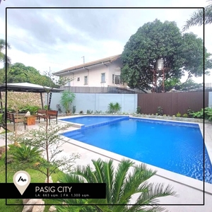PA 9BR Modern Spacious House & Lot w/ Swimming Pool for Sale in Pasig City compare BF Homes Parañaque Merville Valle Verde Filinvest East Homes McKinley Hill Capitol Homes Vista Real on Carousell