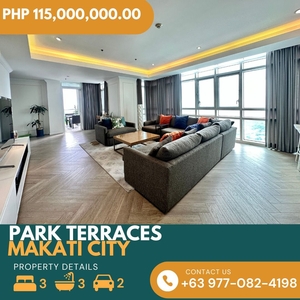 Penthouse for Sale in Park Terraces 3 Bedroom Fully Furnished & Interiored Makati City on Carousell