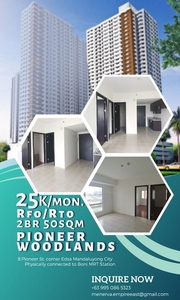 Pioneer Woodlands 2br condo for sale 25k monthly on Carousell