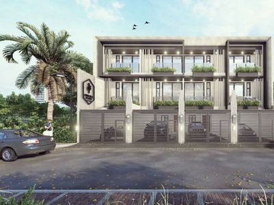 Pre-selling Modern Contemporary 4 Bedroom Townhouse for sale at UP Village
