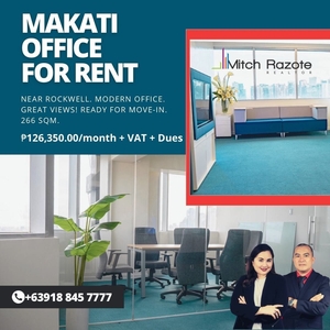 Prime Office Space For Lease in Makati along EDSA Walking Distance to Rockwell on Carousell