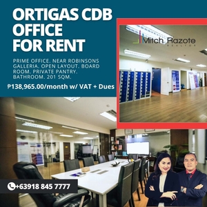 Prime Office Space of Lease at the AIC Burgundy Empire Ortigas Center Pasig City on Carousell