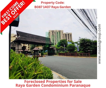 Raya Garden 2Br Condominium for Sale in Paranaque City on Carousell