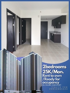 Rent to Own 25K monthly 2bedrooms at Pioneer Woodlands on Carousell