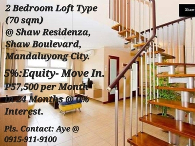 Rent To Own at Shaw Residenza