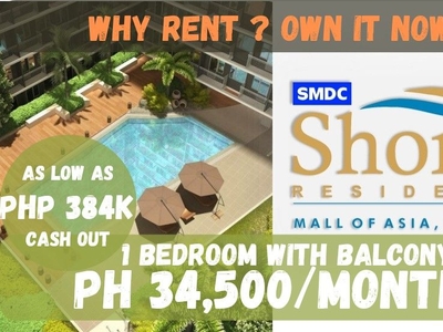 RENT TO OWN SM MOA CONDO FOR AS LOW AS PHP 34