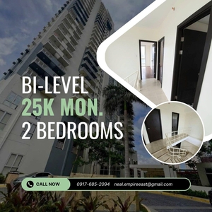 RESERVE NOW! 2BR UNIT BI-LEVEL 25K MON. LIPAT AGAD RENT TO OWN CONDO IN PASIG on Carousell