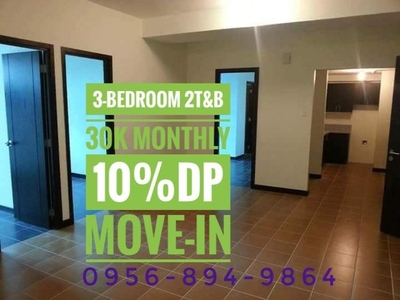 RFO 3Bedroom 30K monthly 10%DP Move-in Rent to Own Condo in Makati near NAIA BGC MRT on Carousell