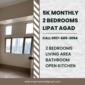 RFO UNIT 2BR 5K MONTHLY LIPAT AGAD RENT TO OWN CONDO IN SAN JUAN on Carousell