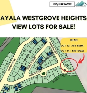RUSH SALE!! WESTGROVE VIEW LOTS on Carousell