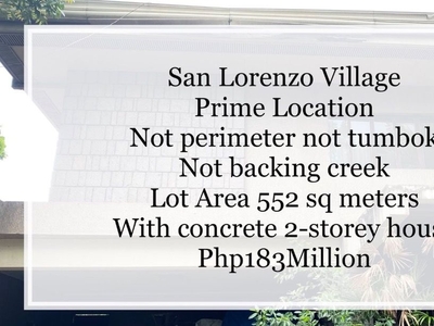 San Lorenzo Village property for sale on Carousell