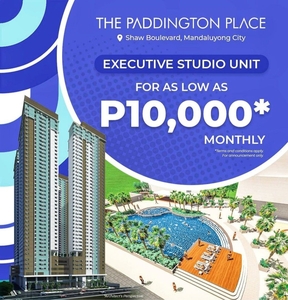 Shaw Mandaluyong condo for sale/Pre-selling Studio