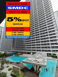 SMDC Fame Residences Condo for sale in Mandaluyong City; Edsa Near in SM MegaMall