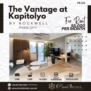Spacious 1BR For Rent at Vantage Kapitolyo by Rockwell on Carousell