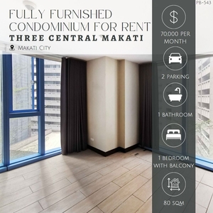 Spacious 1BR Unit For Rent at Three Central Makati on Carousell