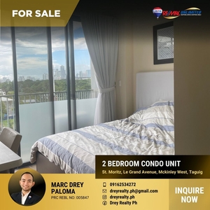 St. Moritz Private Estates 2 Bedroom w/ Balcony and 1 Parking Inclusive For Sale on Carousell