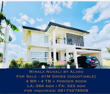 **strictly for buyer only** Mirala Nuvali by Alveo 4br house and lot for sale on Carousell