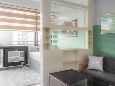Studio Unit with Balcony and Parking FOR LEASE at Gramercy Residences Poblacion Makati - For Rent / For Sale / Metro Manila / Condominiums / RFO Unit / NCR / Fully Furnished / Real Estate Investment PH / Clean Title / Condo / Ready For Occupancy / MrBGC on Carousell