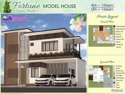 THE BAMBOO BAY RESIDENCES - 4 BR HOUSE (FORTUNE) IN LILOAN, CEBU