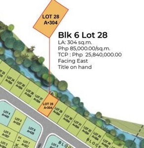 TITLE ON HAND! For Sale The Enlave alabang lot for sale near Alabang West Portofino South Portofino Heights Vermosa Ayala Southvale Hillsborough Alabang 400 lot for sale on Carousell
