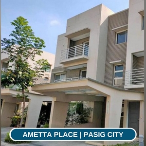 TOWNHOUSE FOR SALE IN AMETTA PLACE PASIG CITY on Carousell