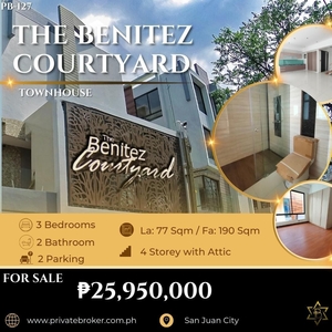 Townhouse For Sale The Benitez Courtyard on Carousell