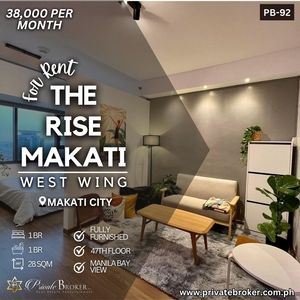 Unique 1 Bedroom For Rent at The Rise Makati on Carousell