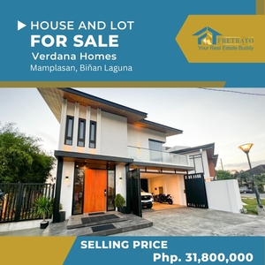 Well Furnished and Good Quality 3 Bedroom House and Lot For Sale in Verdana Homes Mamplasana Biñan Laguna on Carousell
