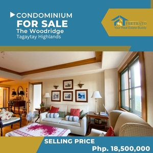 Well Maintained 2 Bedroom Unit For Sale in Woodridge Tagaytay Highlands on Carousell