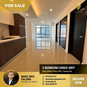 West Gallery Place 2 Bedroom and 2 Bathroom in BGC FOR SALE on Carousell