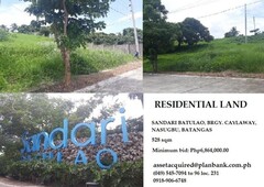Residential Vacant Lot at Sandari Batulao, Nasugbu, Batangas