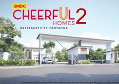 As low as 7k MONTHLY NO SPOT DOWN for House & Lot / Commercial by SMDC pampanga